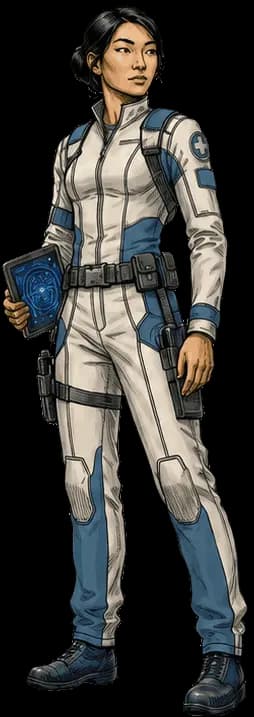 Integrity character art - Space Medic